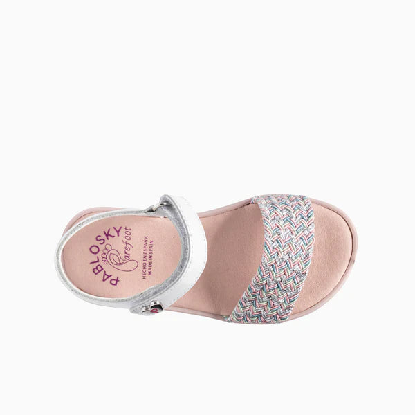 Pablosky Barefoot Sandália Olimpo Blanco - 452000