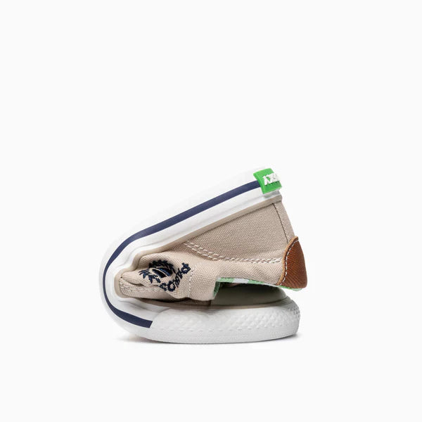 Pablosky Barefoot Sapatilha Lona Bege