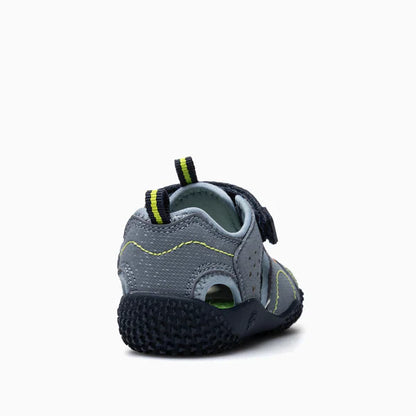 Pablosky Barefoot Sandália Steel Blue/ Orange - 985810