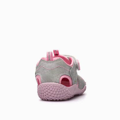 Pablosky Barefoot Sandália Grey/Pink - 985855