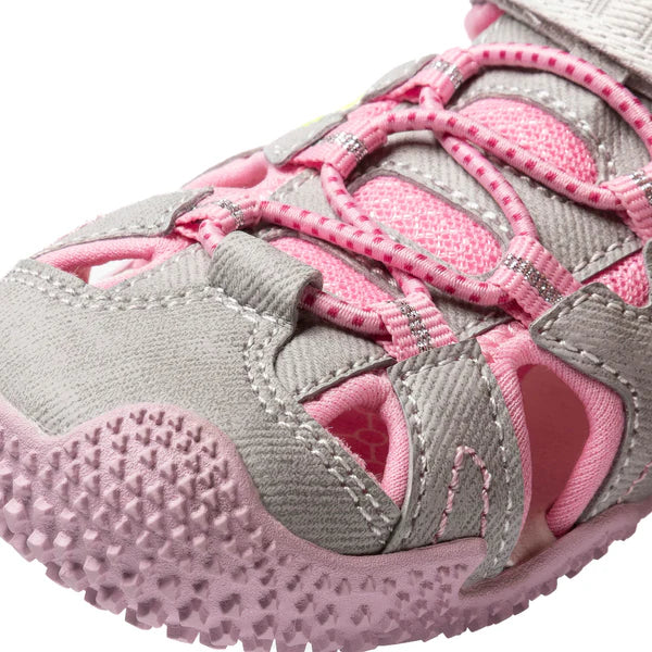 Pablosky Barefoot Sandália Grey/Pink - 985855