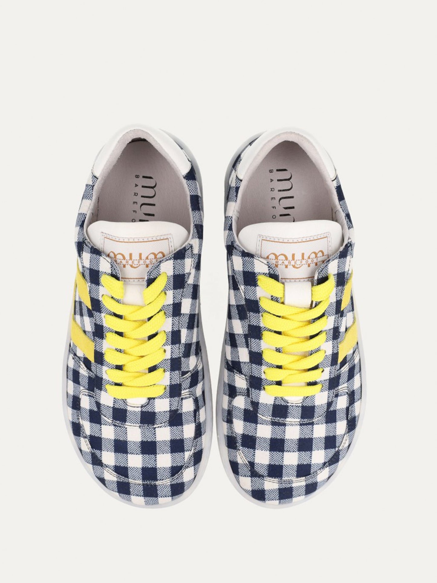 MUM Barefoot - Sapatilha Eva Vichy Lemon