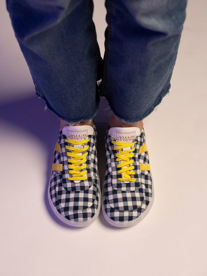 MUM Barefoot - Sapatilha Eva Vichy Lemon