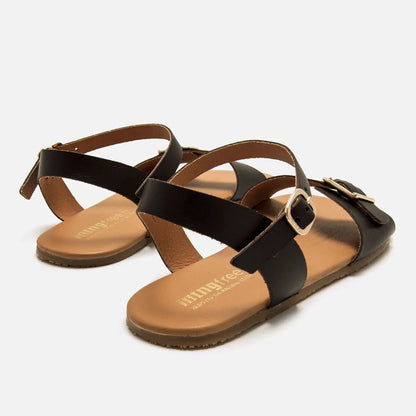 Mustang Sandália Free Cleo - Nuvola Mocha - CASTANHO