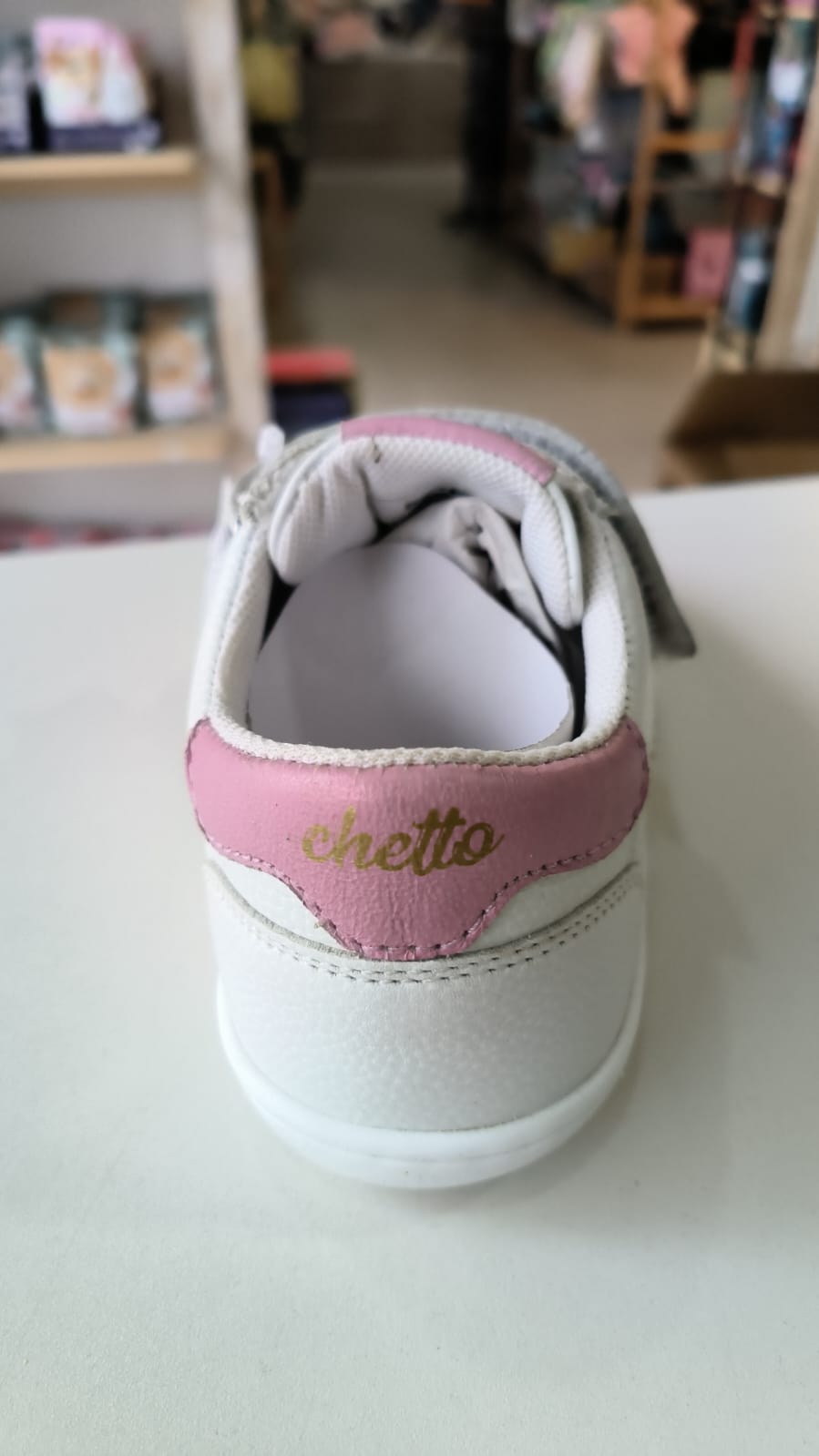 Chetto Barefoot Sapatilha Rosa com elásticos