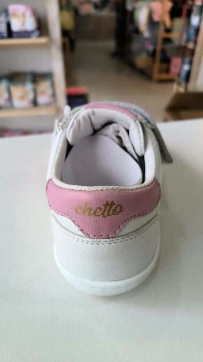 Chetto Barefoot Sapatilha Rosa com elásticos